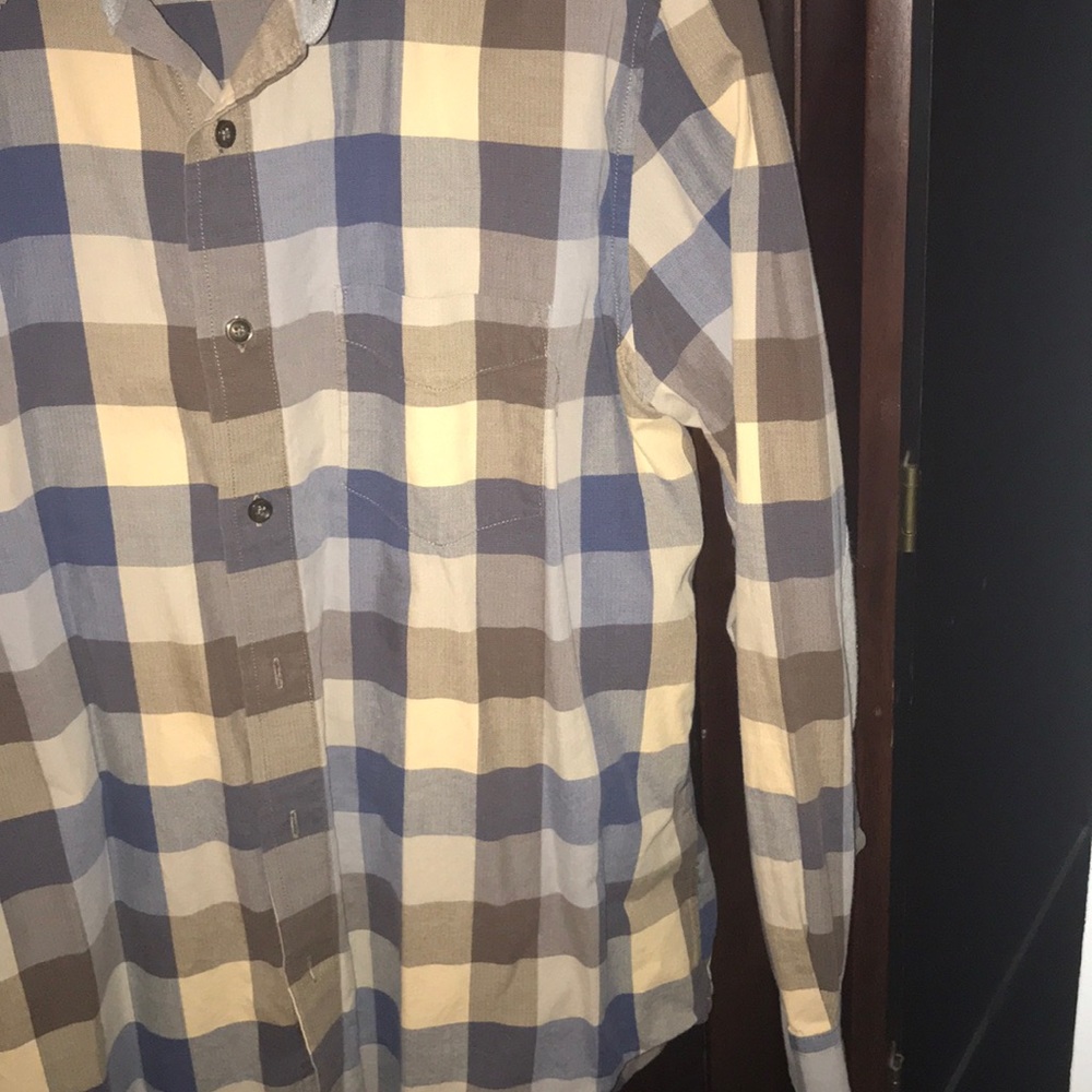 Men’s Tasso Elba Long Sleeve Botton Down Shirt - Picture 4 of 5